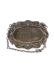 Silver Whisky Decanter Collar