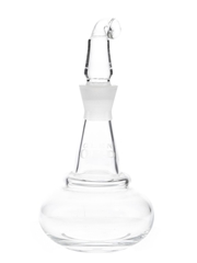 Glen Ord Glass Decanter With Stopper  17cm Tall