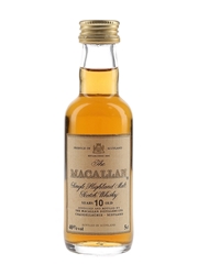 Macallan 10 Year Old Bottled 1980s 5cl / 40%