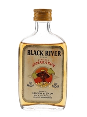 Black River Brand Fine Old Jamaica Rum Bottled 1950s-1960s 5cl / 40%