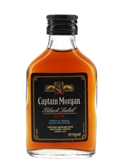 Captain Morgan Black Label  Rum Bottled 1970s 5cl / 40%