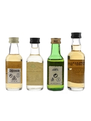 Cragganmore, Glen Grant,  Glenlivet & Tamdhu Bottled 1980s 4 x 5cl / 40%
