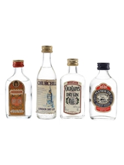 Canastel, Churchill Londo Dry Gin, Old Lady's Dry Gin & Plymouth Dry Gin