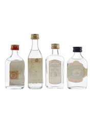 Canastel, Churchill Londo Dry Gin, Old Lady's Dry Gin & Plymouth Dry Gin  4 x 4.5cl - 5cl