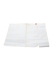 Sandeman Sons & Co. Correspondence, Invoices & Purchase Receipt  Dated 1844-1867 William Pulling & Co. 