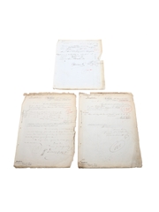 W J & T Welch Correspondence, Cheques, Invoices & Purchase Receipt