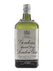 Gordon's Special Dry London Gin Bottled 1950s - Spring Cap 75cl / 40%