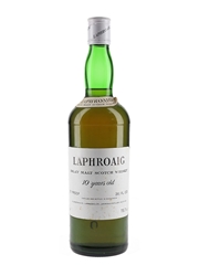 Laphroaig 10 Year Old Bottled 1970s 75.7cl / 40%