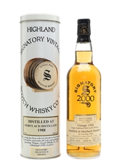Mortlach 1988 11 Year Old Millennium Edition Bottled 2000 - Signatory Vintage 70cl / 43%