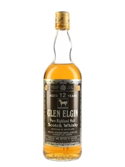 Glen Elgin 12 Year Old Bottled 1970s - White Horse Distillers 75.7cl / 43%