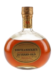 Whyte & Mackay's 21 Year Old Bottled 1980s 75cl / 43%