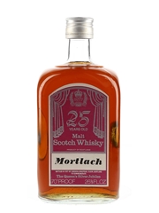 Mortlach 25 Year Old Silver Jubilee Bottled 1977 - Gordon & MacPhail 75.7cl / 40%
