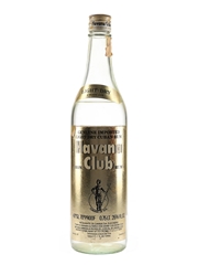 Havana Club 3 Year Old Light Dry Bottled 1970s - Cinzano 75.7cl / 40%