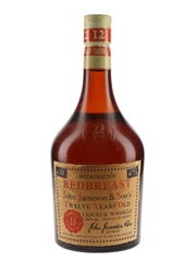 John Jameson & Son's Redbreast 12 Year Old Bottled 1970s - Gilbey's Of Ireland 75.7cl / 40%