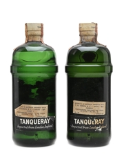 Tanqueray Special Dry English Gin Bottled 1960 - 1970s 2 x 75cl / 40%