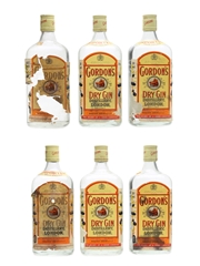 Gordon's Dry Gin Bottled 1980 - 90s - Simon Freres 6 x 70cl
