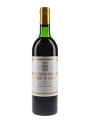 Chateau Pichon Longueville Comtesse De Lalande 1986