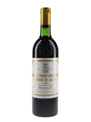 Chateau Pichon Longueville Comtesse De Lalande 1986