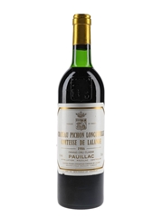 Chateau Pichon Longueville Comtesse De Lalande 1986