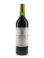 Chateau Pichon Longueville Comtesse De Lalande 1986