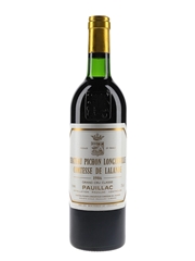 Chateau Pichon Longueville Comtesse De Lalande 1986