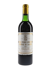 Chateau Pichon Longueville Comtesse De Lalande 1986