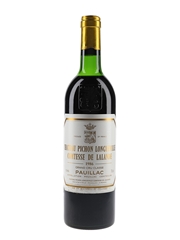 Chateau Pichon Longueville Comtesse De Lalande 1986 Grand Cru Classe - Pauillac 75cl / 12.5%