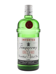 Tanqueray Special Dry English Gin Bottled 1980s - Duty Free Supplies - Luqa Airport 100cl / 47.3%