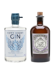 Fifty Eight Gin & Monkey 47 Gin  2 x 50cl