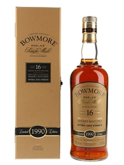 Bowmore 1990 16 Year Old Sherry Matured 70cl / 53.8%