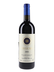 Bolgheri Sassicaia 2003  75cl / 14%