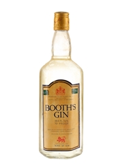 Booth's Gin Bottled 1970s 75.7cl / 40%