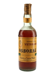 Osborne Veterano Brandy Bottled 1960s - 1970s 75cl / 40%