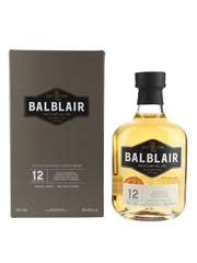 Balblair 12 Year Old Bottled 2018 70cl / 46%