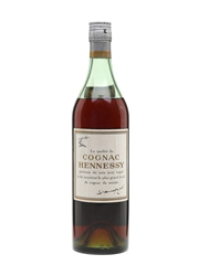 Hennessy 3 Star Cognac Bottled 1950s - Gancia 73cl / 40%