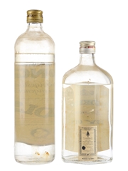 Bols Jonge Dubbelgestookte Graangenever & Silver Top Bottled 1980s 2 x 75cl - 100cl
