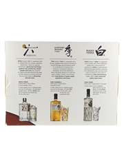House Of Suntory Japanese Spirits Roku Gin, Whisky Toki & Haku Vodka 3 x 20cl