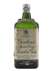 Gordon's Special Dry London Gin Bottled 1950s-1960s - Spring Cap 75cl / 40%