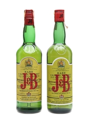 J & B Rare Bottled 1980s - Dateo Import 2 x 75c / 40%
