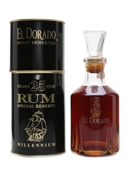 El Dorado 25 Year Old Millennium Rum Demerara Distillers - Velier Import 70cl / 43%
