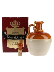 Munro's King Of Kings Bottled 1970s - Ceramic Decanter 75cl