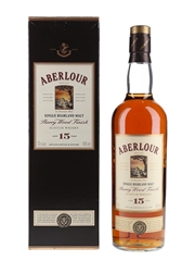 Aberlour 15 Year Old Sherry Wood Finish 70cl / 40%