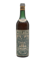 Martini Dry Vermouth Bottled 1950s 100cl / 15%