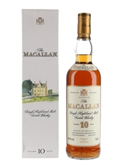 Macallan 10 Year Old Bottled 1990s 70cl / 40%