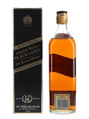 Johnnie Walker Black Label 12 Year Old Bottled 1980s 75cl / 43%