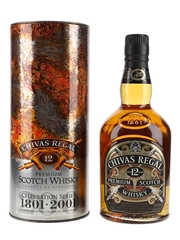 Chivas Regal 12 Year Old Bottled 2001 - 200th Anniversary 70cl / 40%