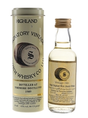 Tormore 1989 11 Year Old Cask 920260 Bottled 2001 - Signatory Vintage 5cl / 43%