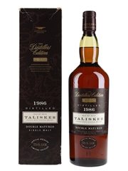 Talisker 1986 Distillers Edition