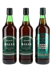 Dales & Asda Green Ginger Wine  3 x 70cl / 13.5%