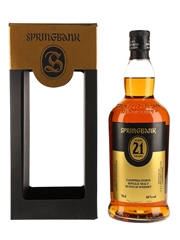Springbank 21 Year Old Limited Edition